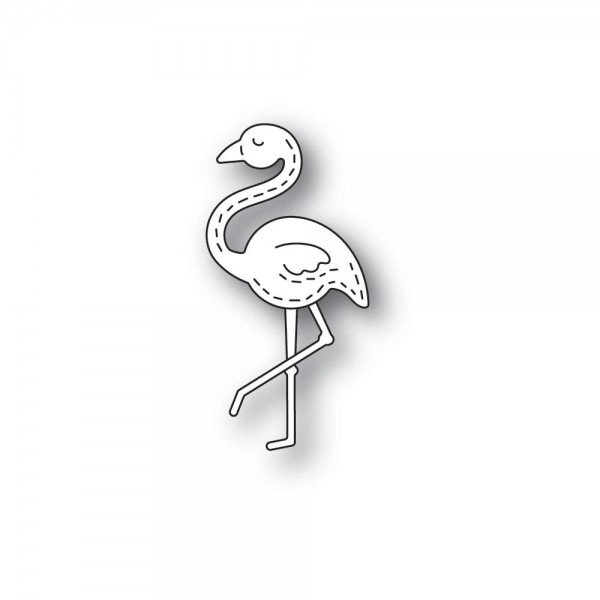 Poppystamps Stanzdie - Whittle Flamingo