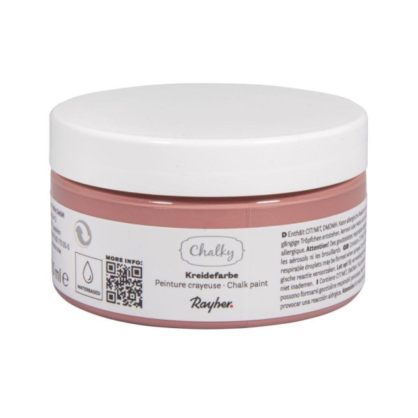 Rayher Chalky Farbe 100 ml - ziegelrot