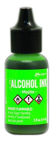 Alcohol Ink Mojito