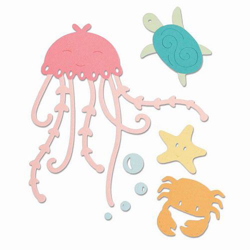 Sizzix Thinlits under the sea