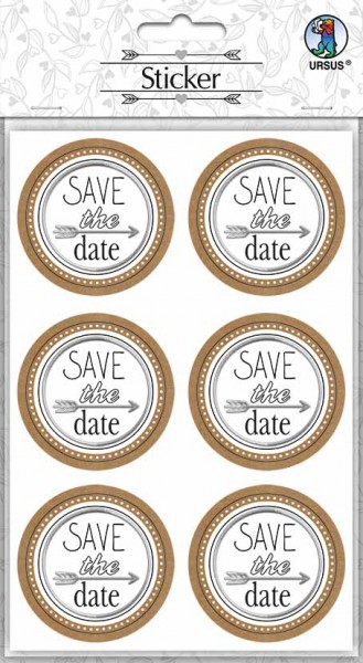 Ursus Sticker - Save the Date
