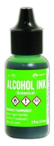 Alcohol Ink Botanical