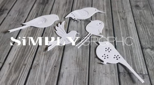 Simply Graphic Dies - Collection d` oiseaux