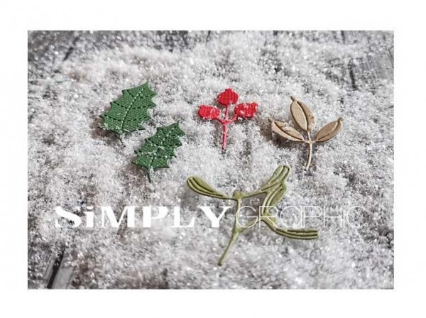 Simply Graphic Stanzdie - assortiment d'hiver