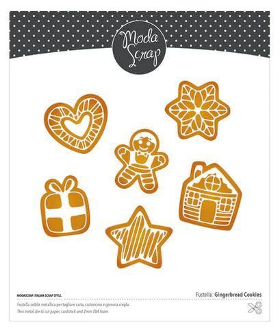 Moda Scrap Stanzdie - Gingerbread Cookies