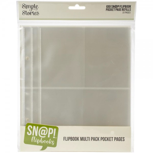 SNAP Flipbook Pocket Pages Multi Pack