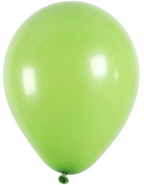 Luftballons rund grün