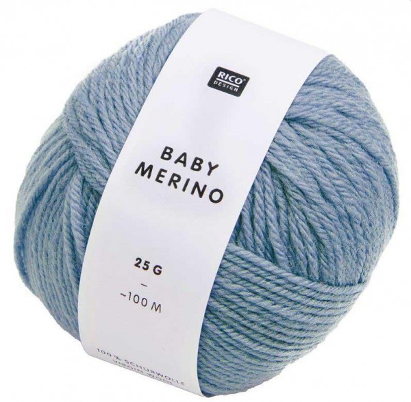 Rico Baby Merino Schurwolle - blau