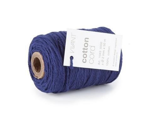 Cotton Cord dunkelblau