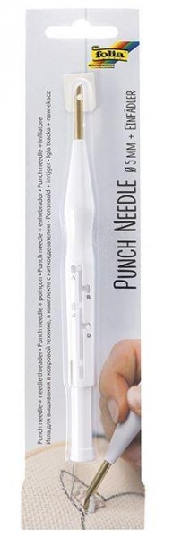 Punch Needle 5 mm + Einfädler