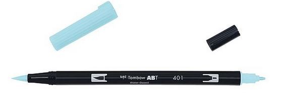 Tombow Dual Brush Pen - 401 - Aqua