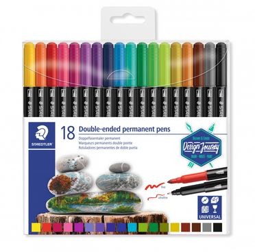 Staedtler Double-ended permanent pens