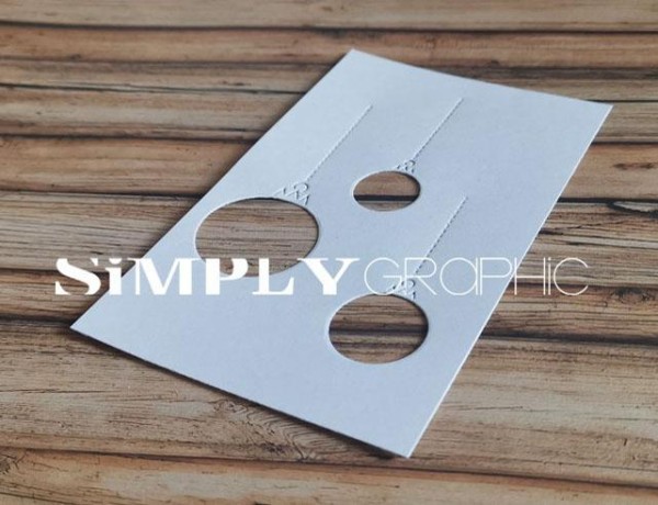 Simply Graphic Stanzdie - Boules suspendues