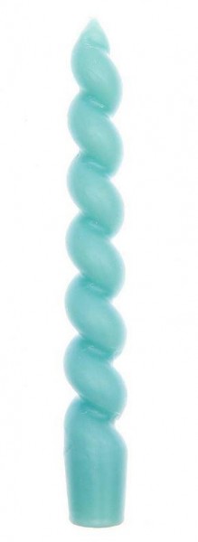 Rico Spiralkerze Aqua 18,5 cm