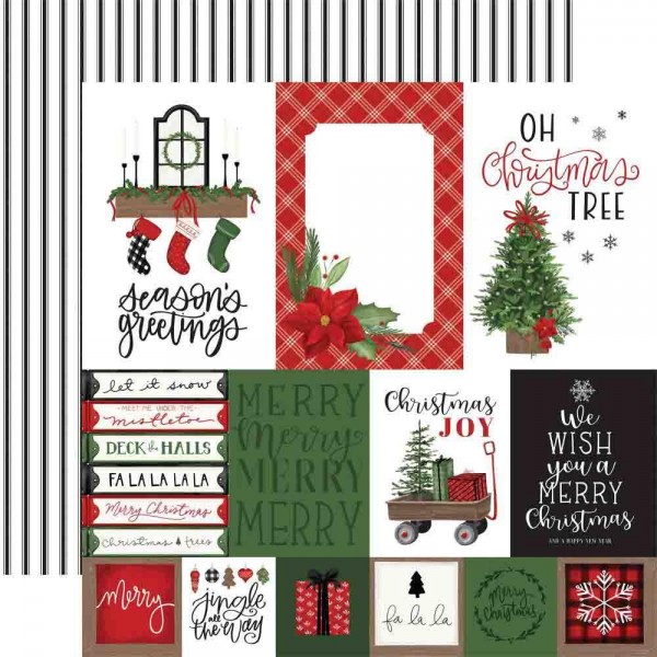 Carta Bella Home for Christmas - Multi Journaling Cards